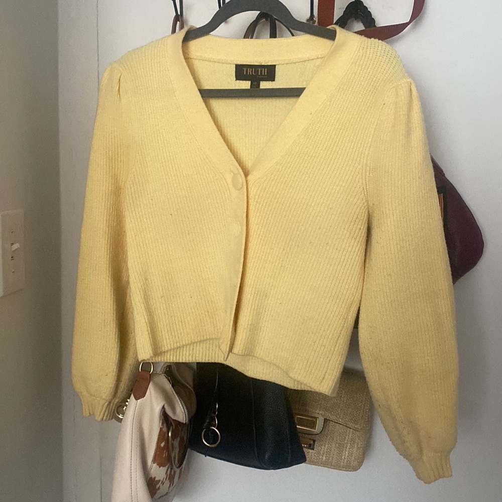 Yellow Sweater/ Cardigan